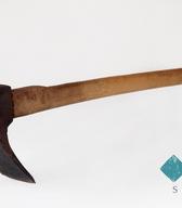 Teslica, tesarsko orodje za dolbenje debla, iz katerega so izdelali deblak, čupo, konec 19. stol. 