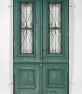 Vhodna hišna vrata, 1906, družinska hiša Caharijevih, Nabrežina. 