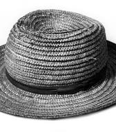 Moški slamnik, kupljen v Črnomlju, kot poletno delovno pokrivalo v rabi je bil do srede 20. stoletja / Gorenjci pri Adlešičih / iz zbirke SEM / foto: J. Žagar. 