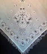 Ročno vezena peča z letnico 1842 / Gorenjsko / iz zbirke SEM / foto: J. Žagar.