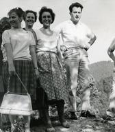 Ekipa SEM na južnem Pohorju (Foto: dokumentacija SEM, 1963).