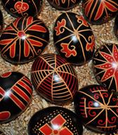 Hungarian decorated eggs from Prekmurje. Photo: KD Petofi Sandor